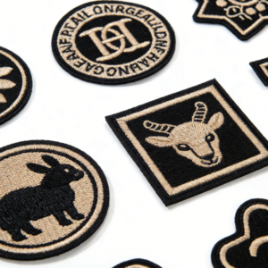 Gold Embroidered Patches